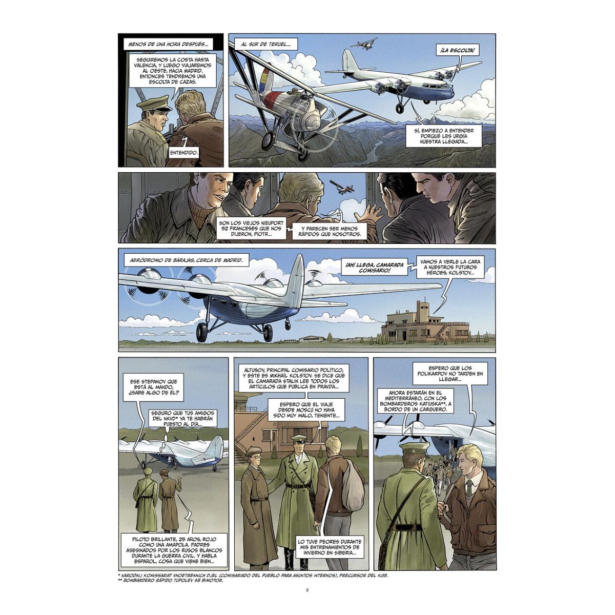 WARBIRDS 02. POLIKARPOV 1-16 - LA MOSCA DE MOSCU (Capa Dura) 5