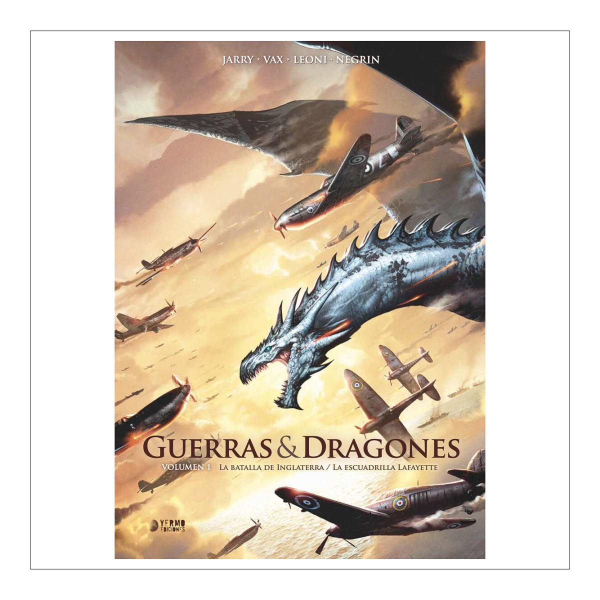 Imagem 0 de GUERRAS Y DRAGONES 01. LA BATALLA DE INGLATERRA / LA ESCUADRILLA LAFAYETTE (Capa Dura)