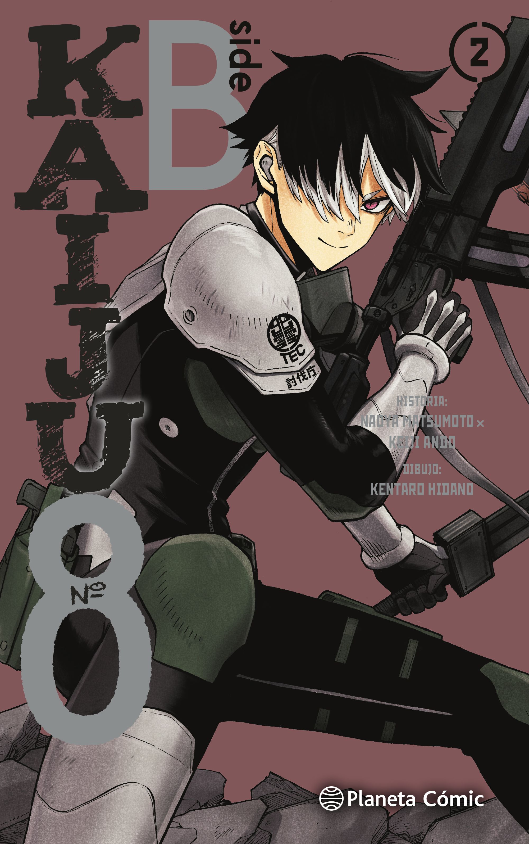 Imagem 0 de KAIJU 8 SIDE B Nº 02  (Capa Mole con sobrecubierta)