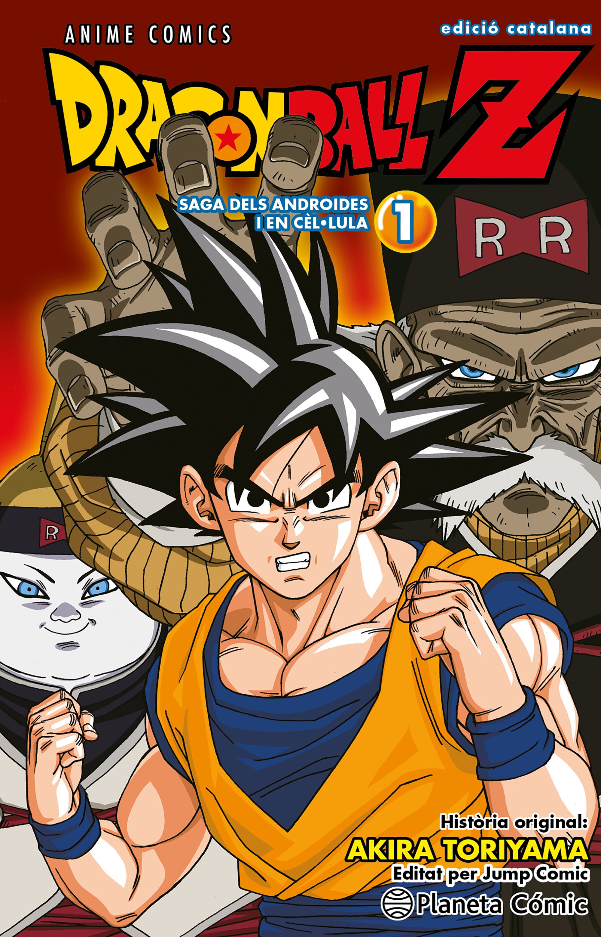 Imagem 0 de BOLA DE DRAC Z ANIME ANDROIDES Nº 01  (Capa Mole con sobrecubierta)