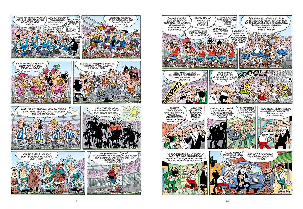 MORTADELO Y FILEMÓN. MUNDIAL 2018 (MAGOS  (Capa Dura) 3