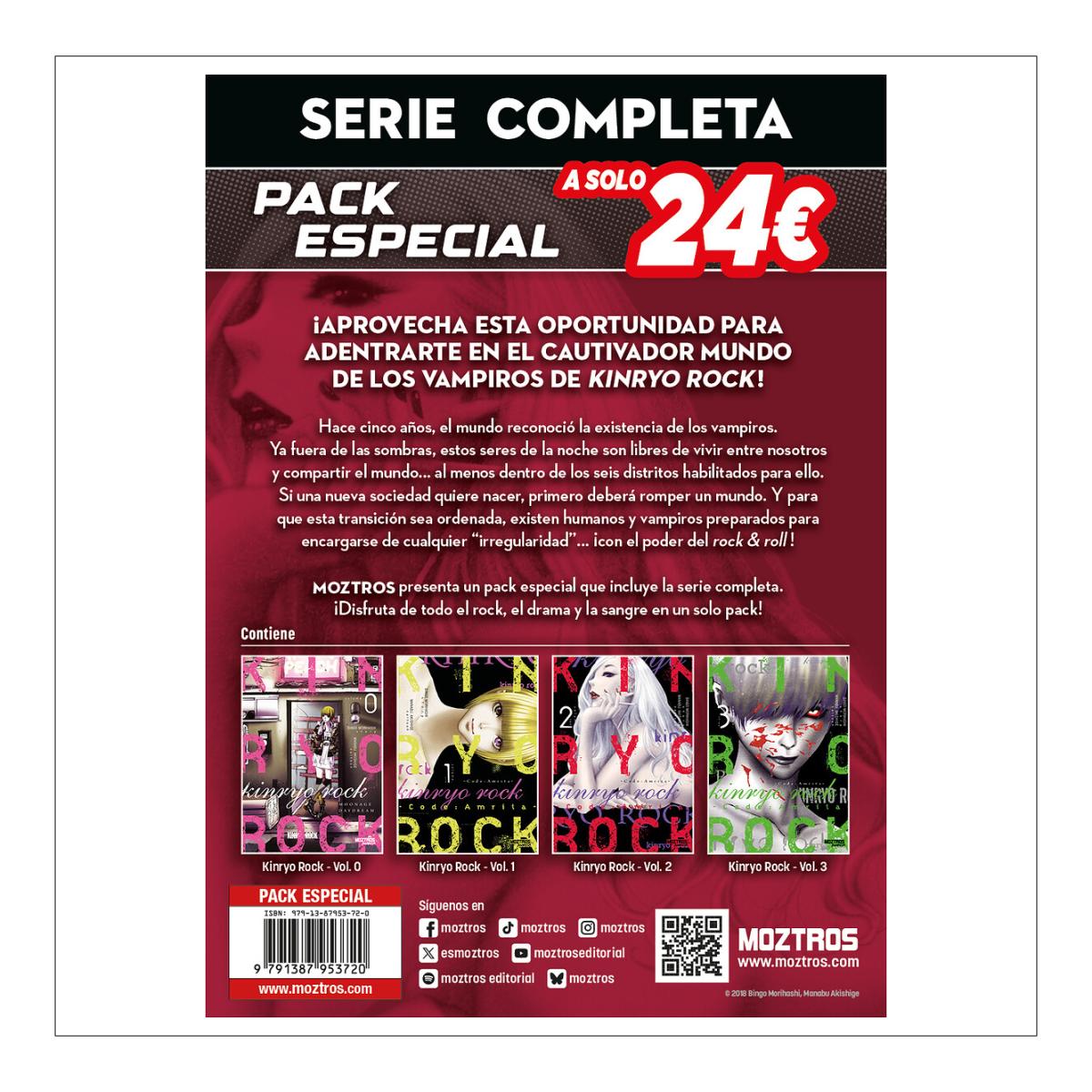 Imagem 0 de KINRYO ROCK PACK ESPECIAL (Capa Mole)