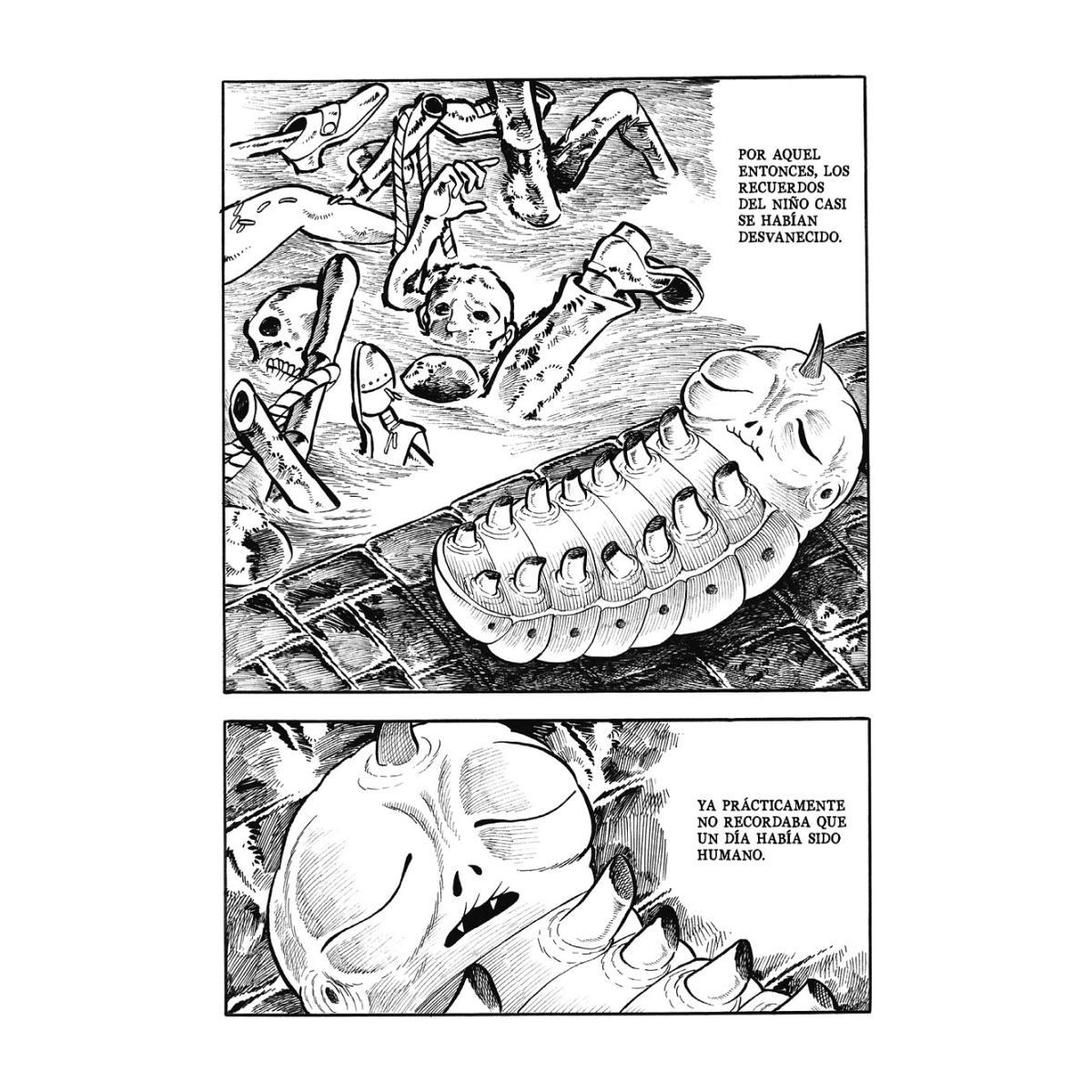 EL NIÑO GUSANO (MANGA TERROR) (Capa Mole) 2