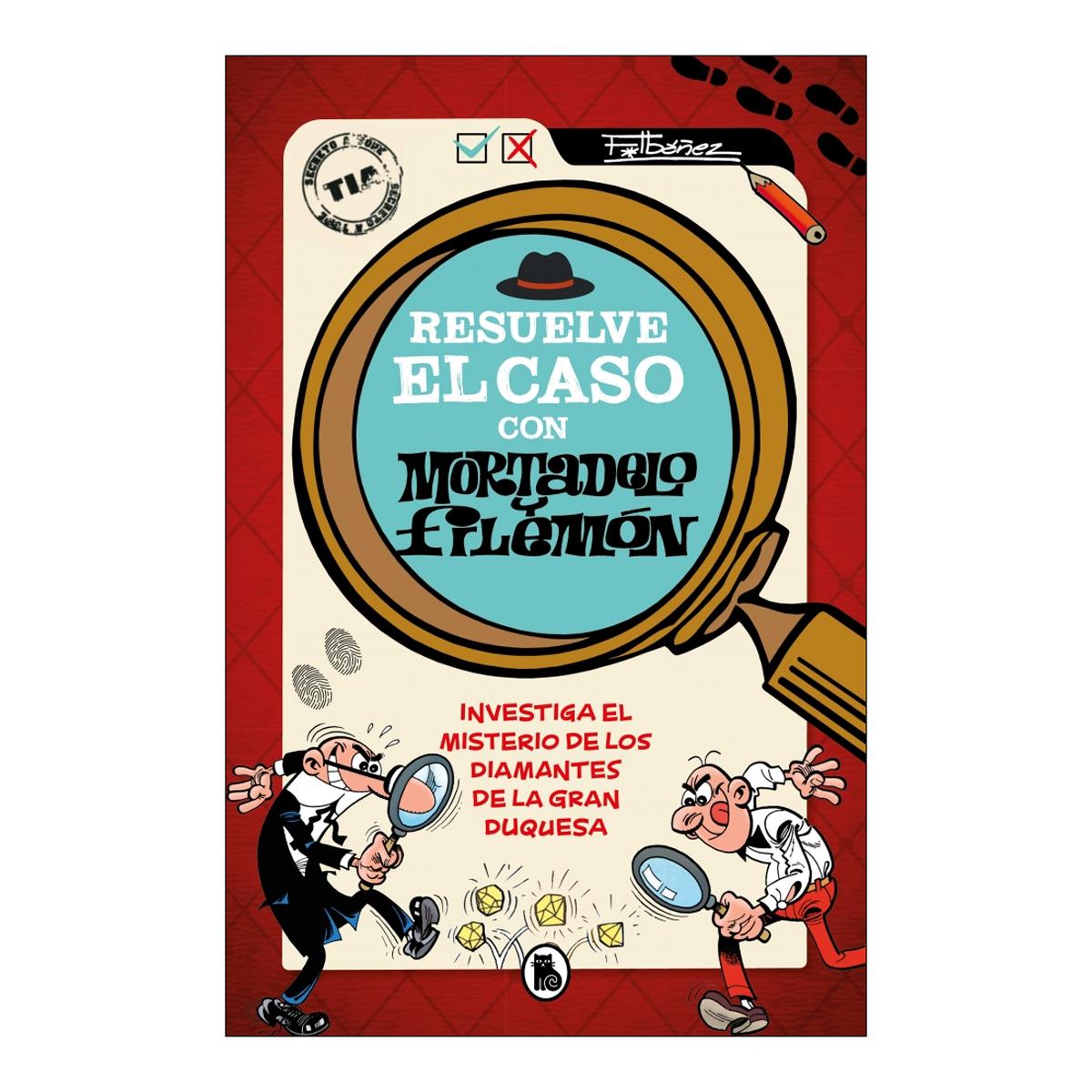 Imagen 1 de RESUELVE EL CASO CON MORTADELO Y FILEMÓN (Tapa blanda)
