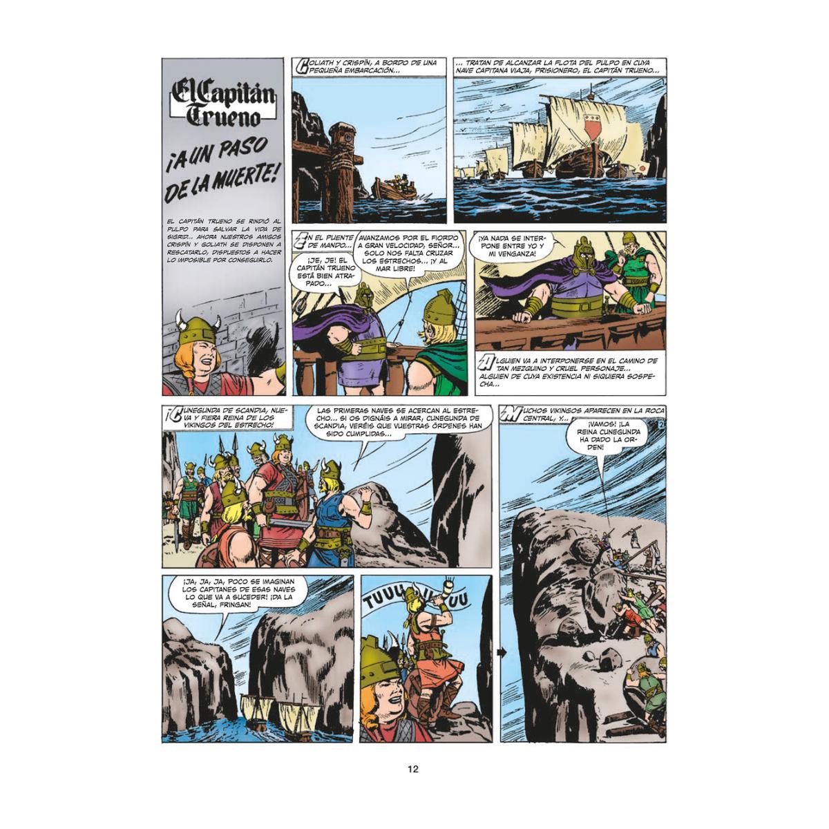 CAPITAN TRUENO  1961-1962 ¡CONTRA TODOS! (BRUGUERA - SD) (Capa Dura) 7