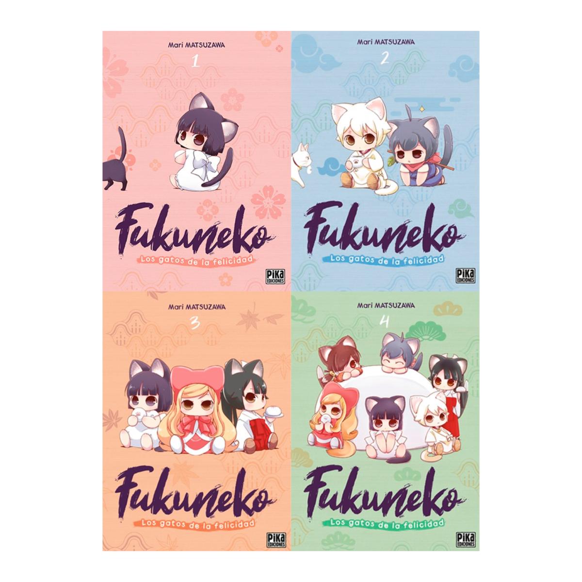 Imagem 0 de PACK SERIE COMPLETA: FUKUNEKO. LOS GATOS (Capa Dura)