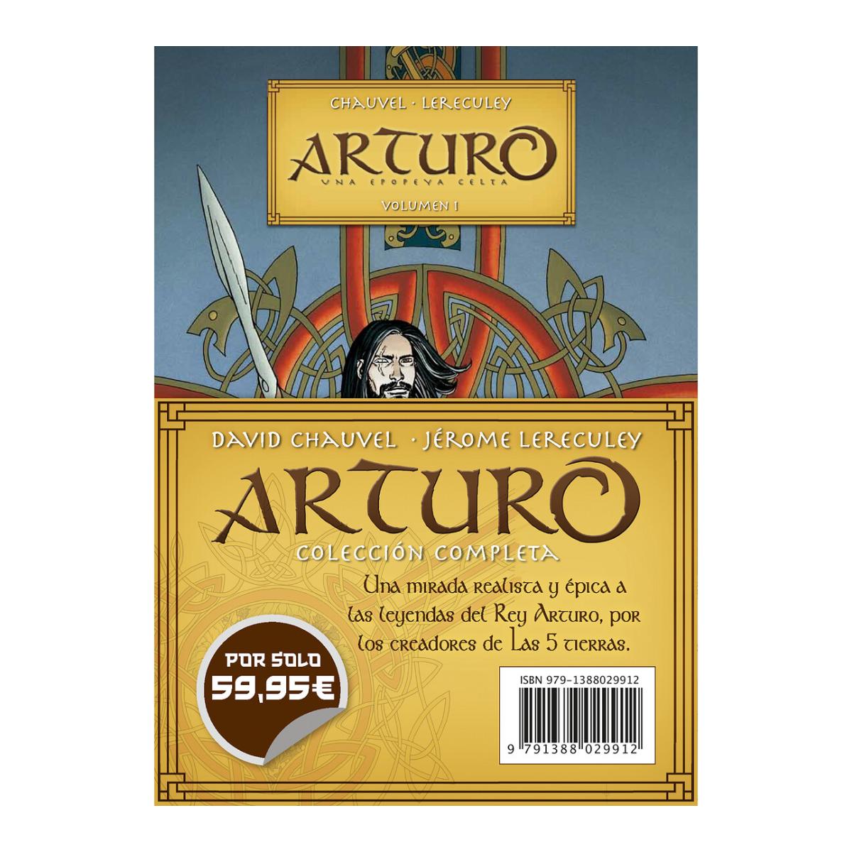 ARTURO. UNA EPOPEYA CELTA COLECCION COMPLETA