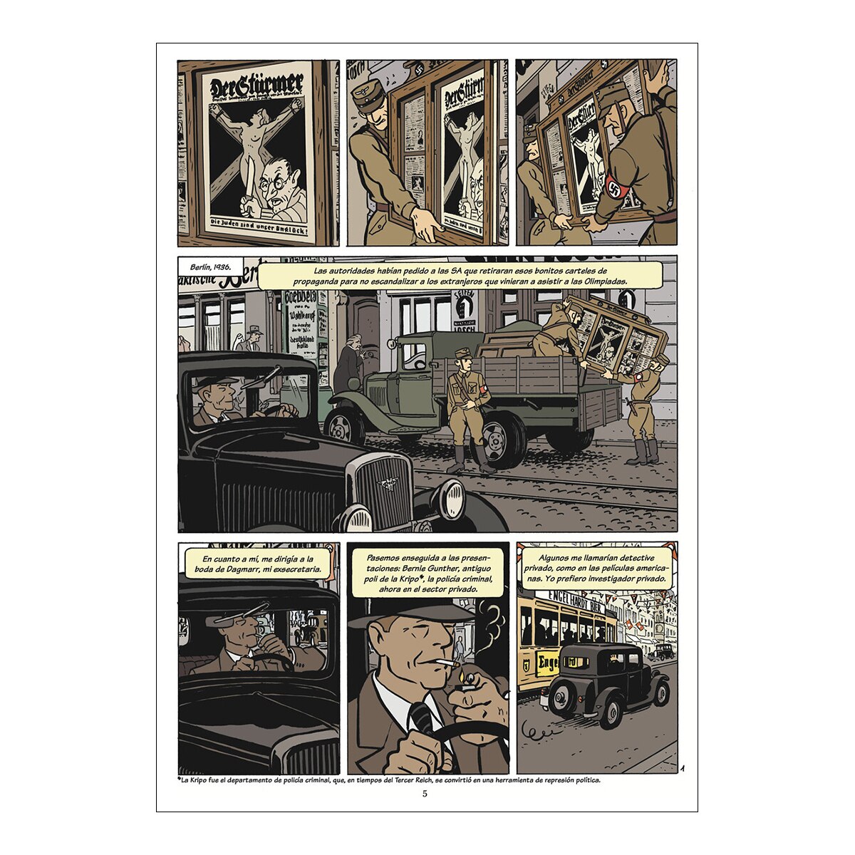 Trilogia berlinesa 1 violetas de marzo (Tapa dura) 2
