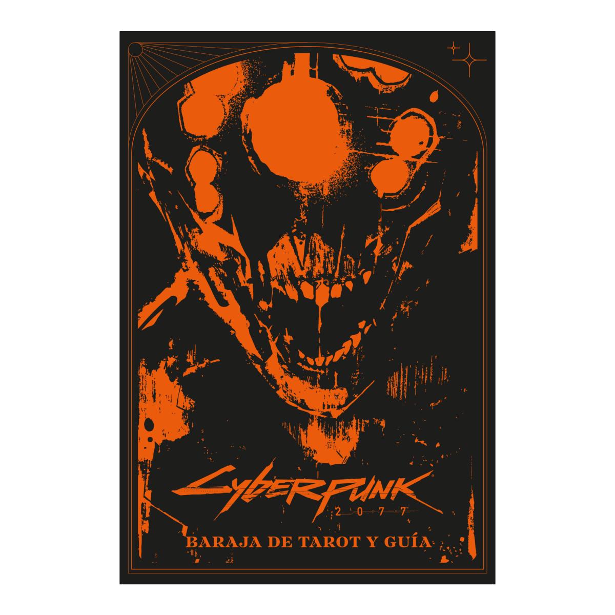 Cyberpunk 2077. baraja de tarot y guia
