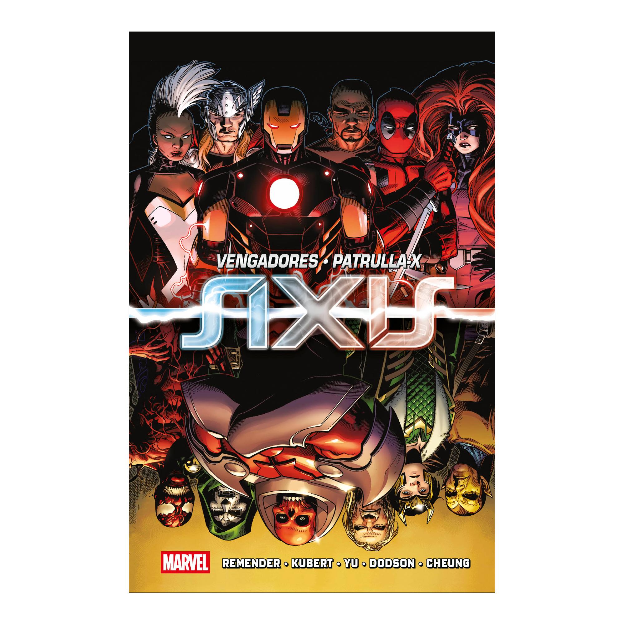 Vengadores-patrulla-x: axis