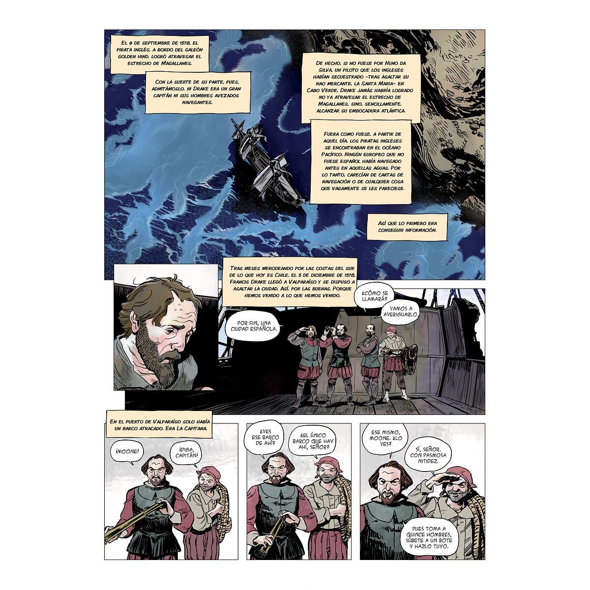 Francis drake contra la isla de la palma (Capa Dura) 3