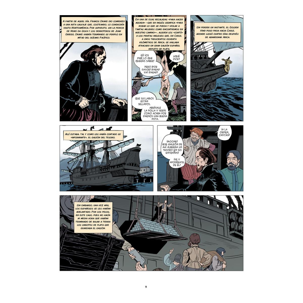 Francis drake contra la isla de la palma (Capa Dura) 8