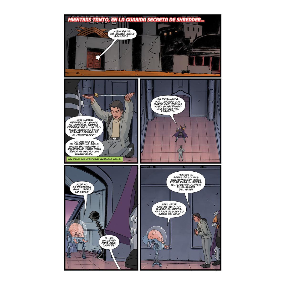 Teenage mutant ninja turtles : las aventuras anima (Tapa blanda) 7