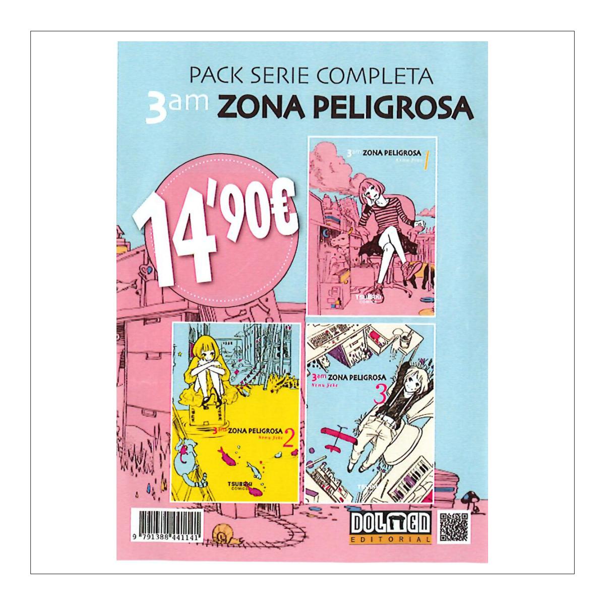 Imagen 0 de Pack serie completa. 3am  zona peligrosa (Tapa blanda)