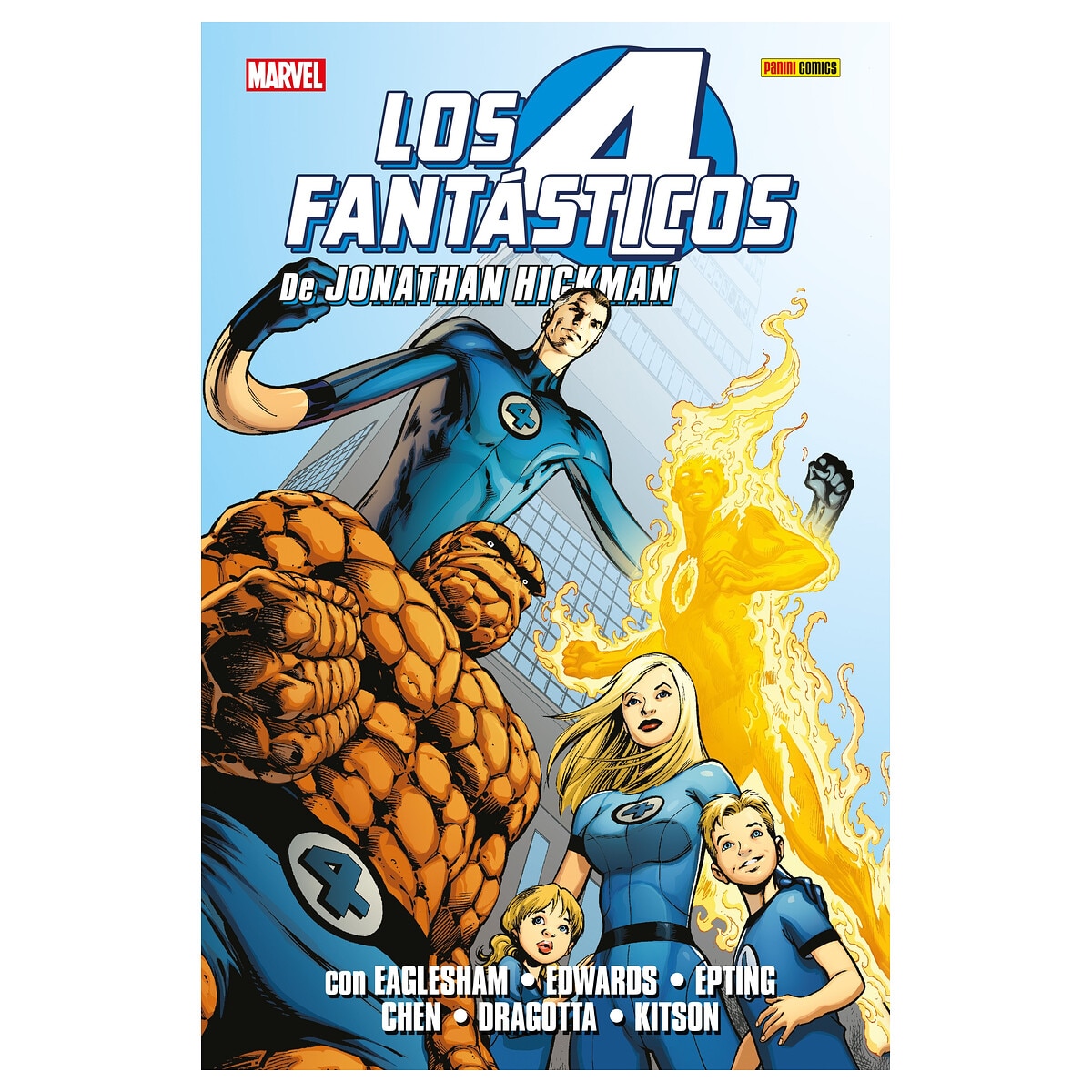 Imagen 0 de Los 4 fantasticos de Jonathan Hickman 01 (Tapa dura)