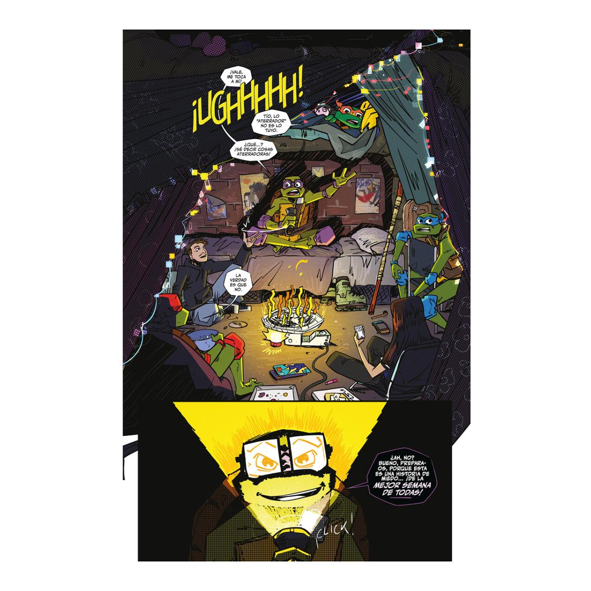 Historias de las teenage mutant ninja (Capa mole) 2