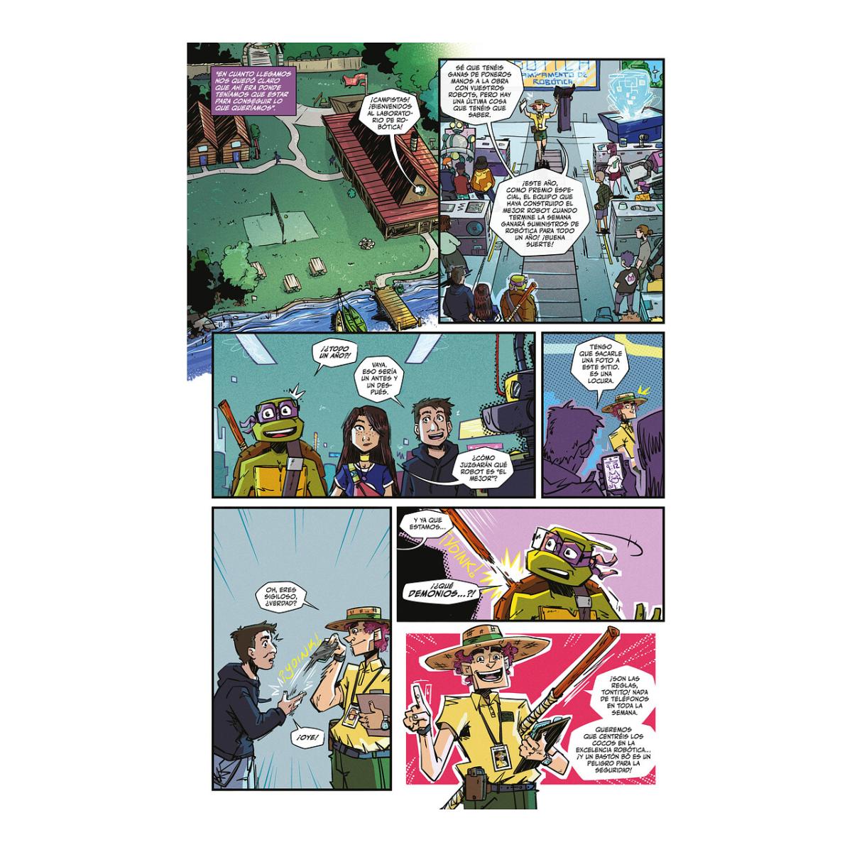 Historias de las teenage mutant ninja (Capa mole) 6