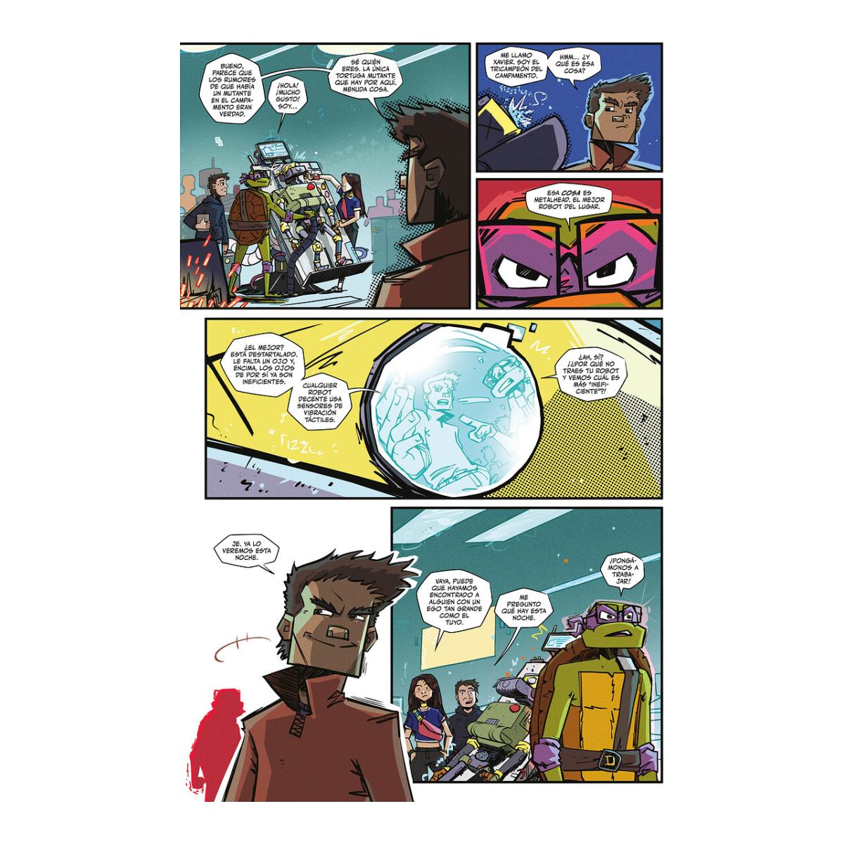 Historias de las teenage mutant ninja (Capa mole) 7