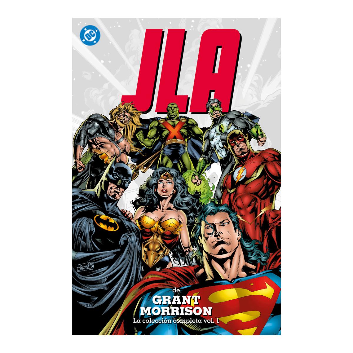 Imagen 1 de JLA de Grant Morrison 01 (Tapa dura)