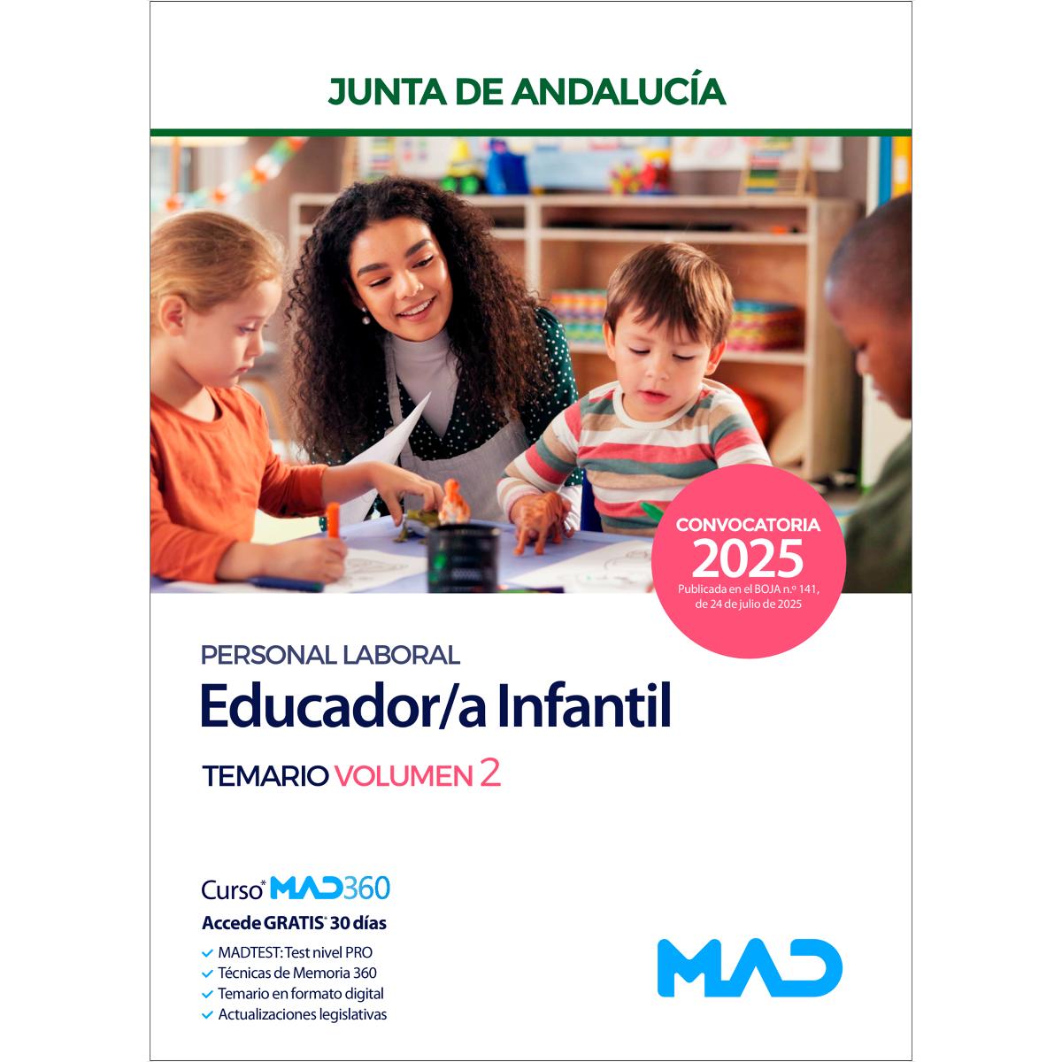 Educador-a infantil .Temario vo