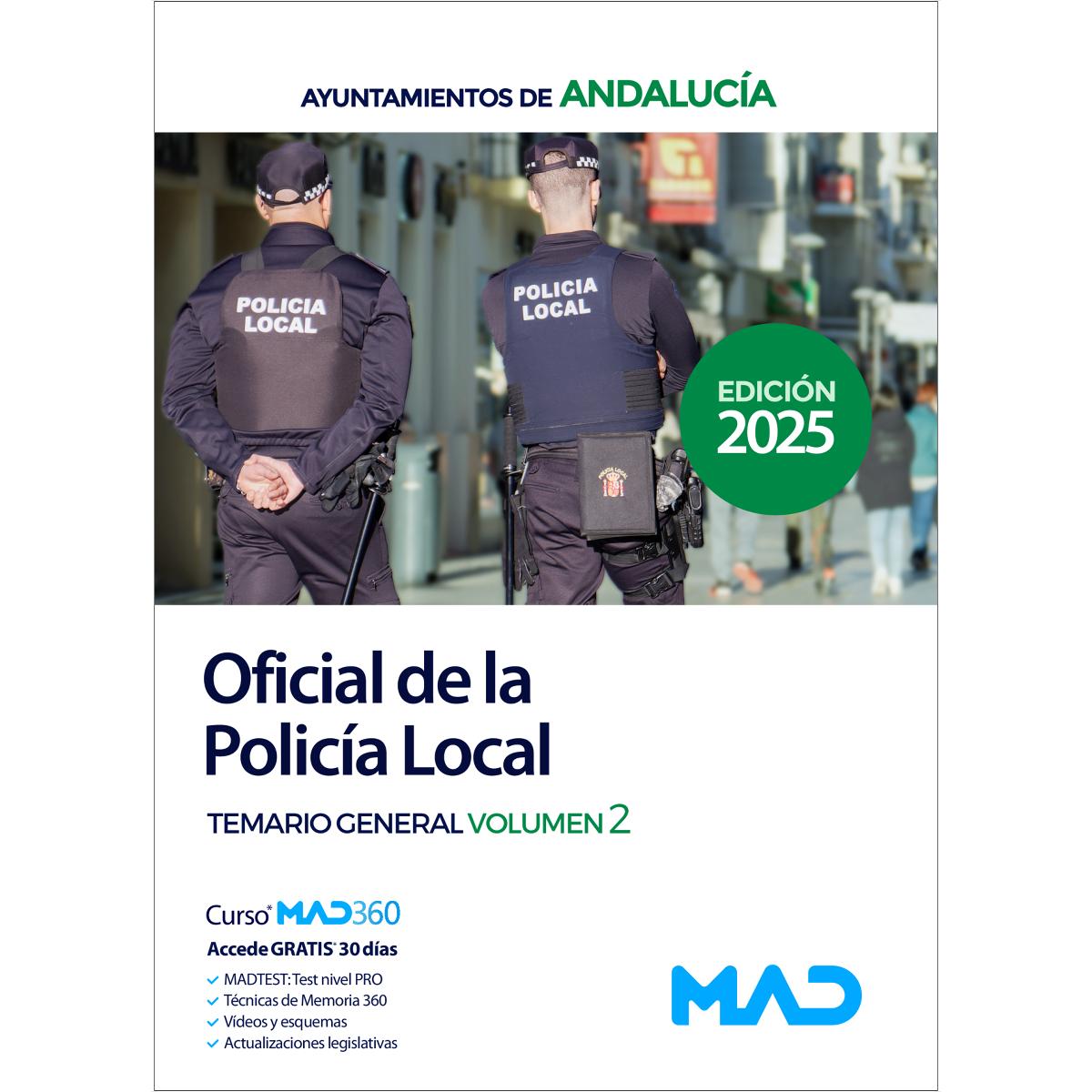 Oficial de la policía local de andalucía.Temario