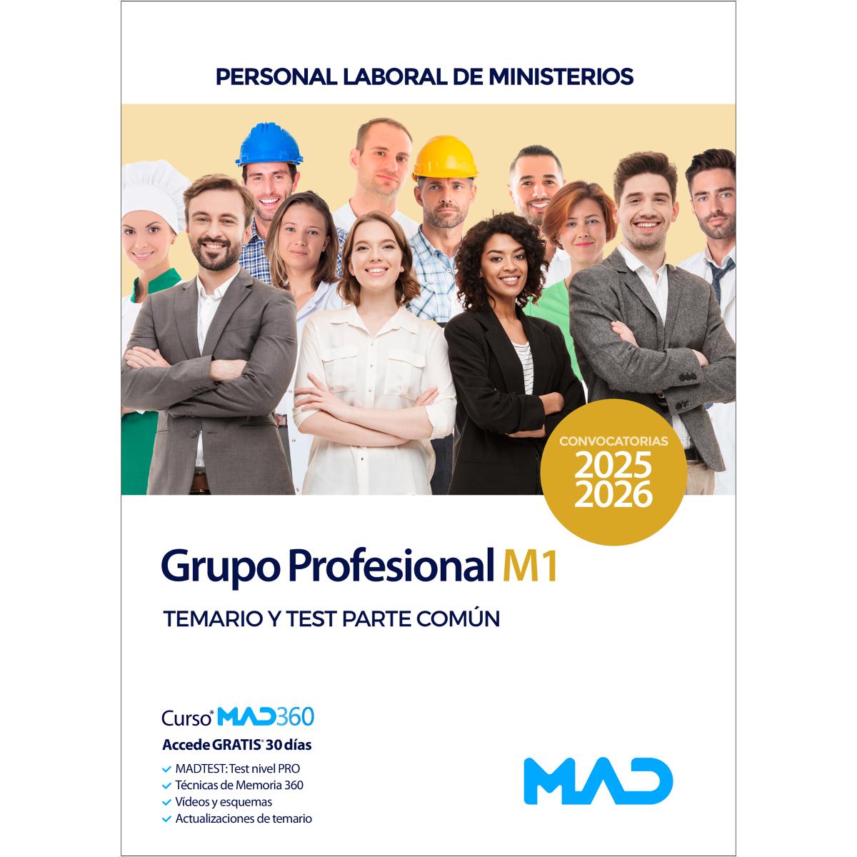 Grupo profesional m1.Personal laboral de minister