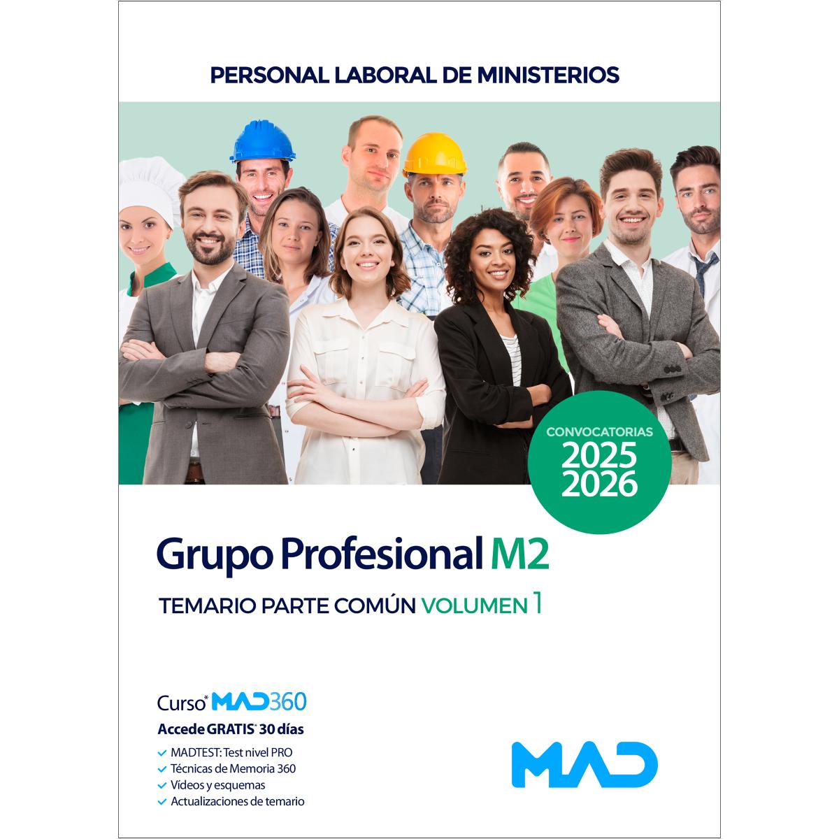 Grupo profesional m2.Personal laboral de minister