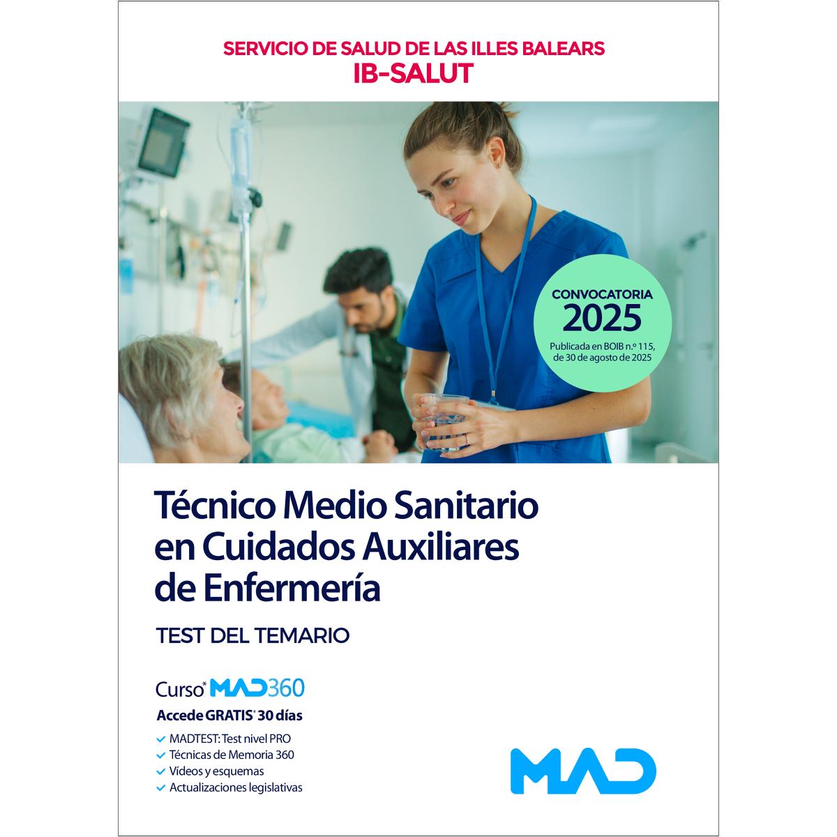 Técnico medio sanitario en cuidados auxiliares de