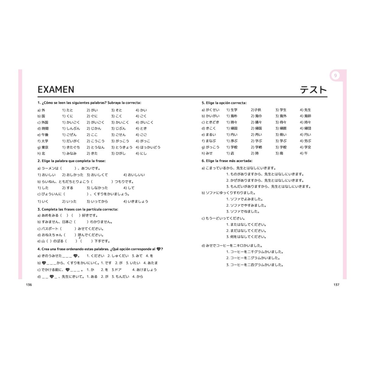 Watashi no workbook N5: Libro de ejercicios orientado a conseguir el nivel Noken 5 (Capa mole) 5