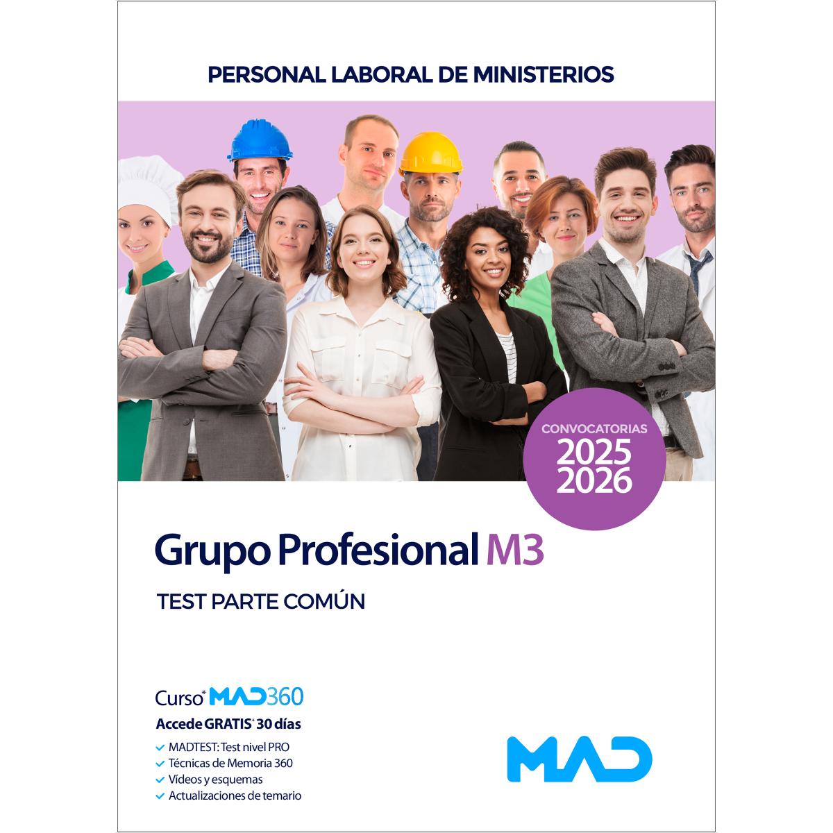 Grupo profesional m3.Personal laboral de minister