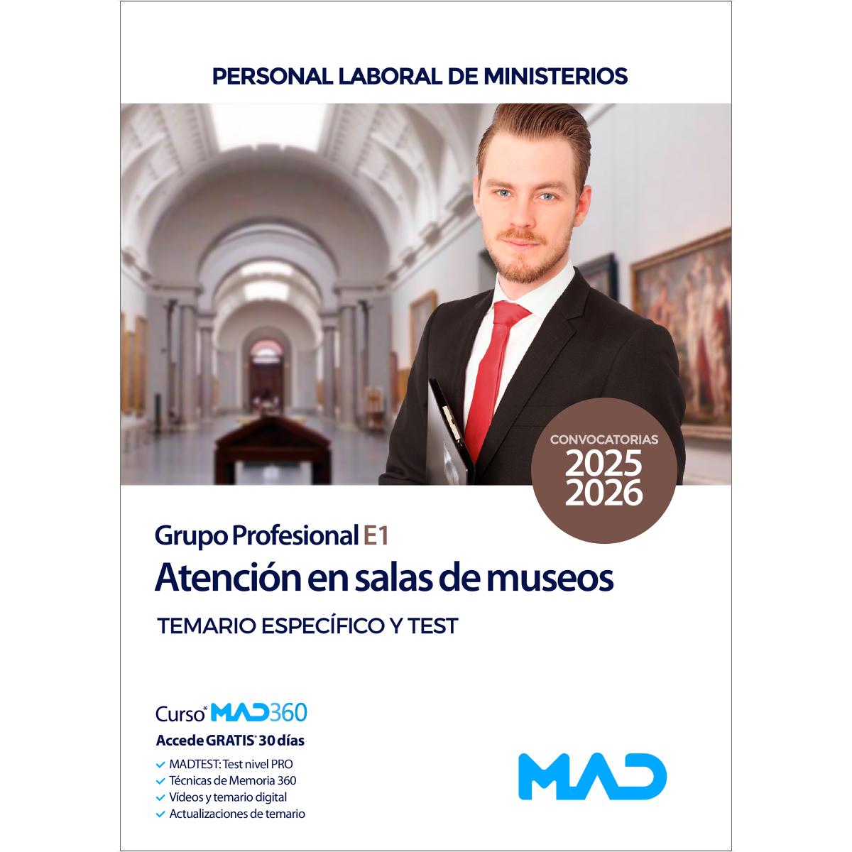 Atención en salas de museos