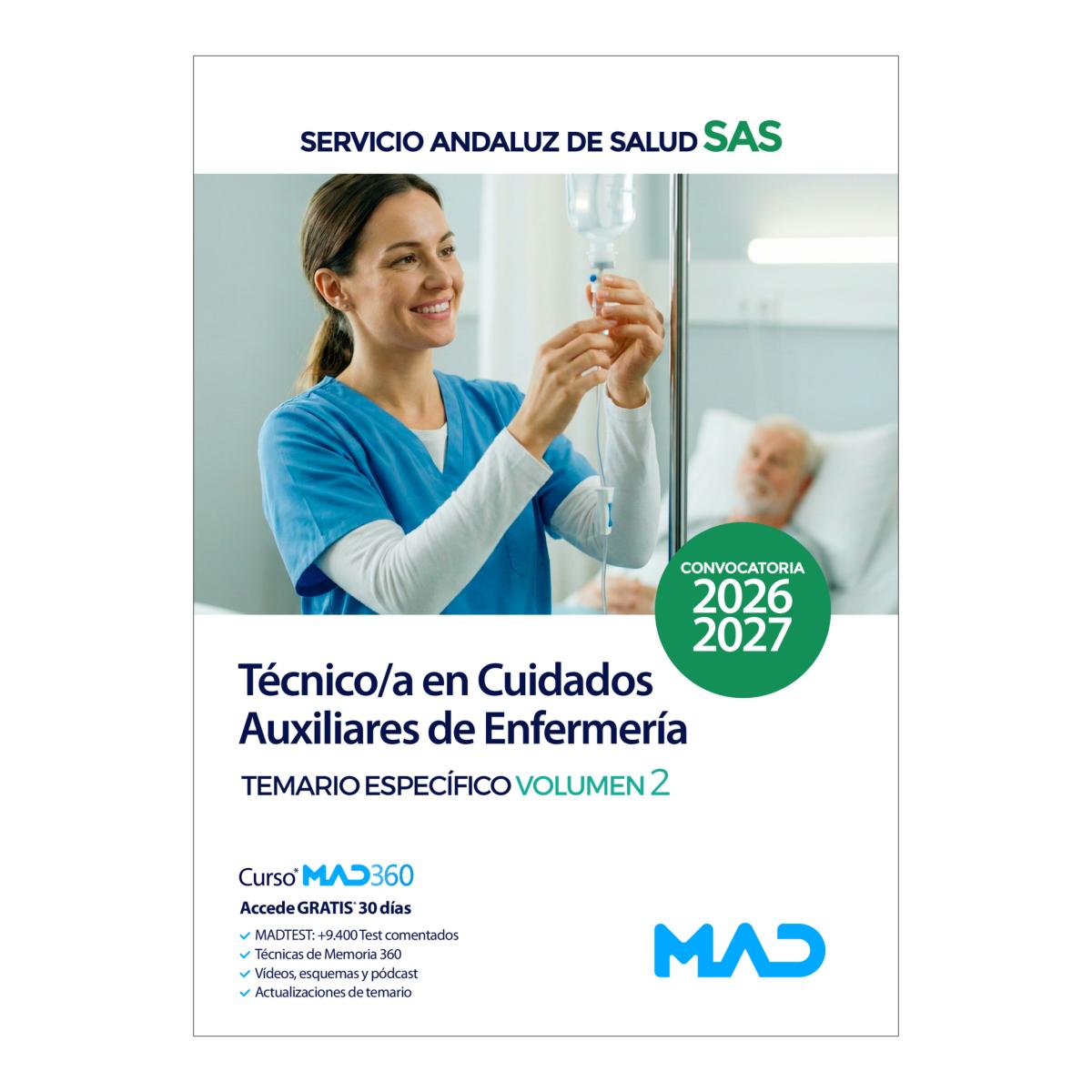 Técnico-a en cuidados auxiliares de enfermería.Te