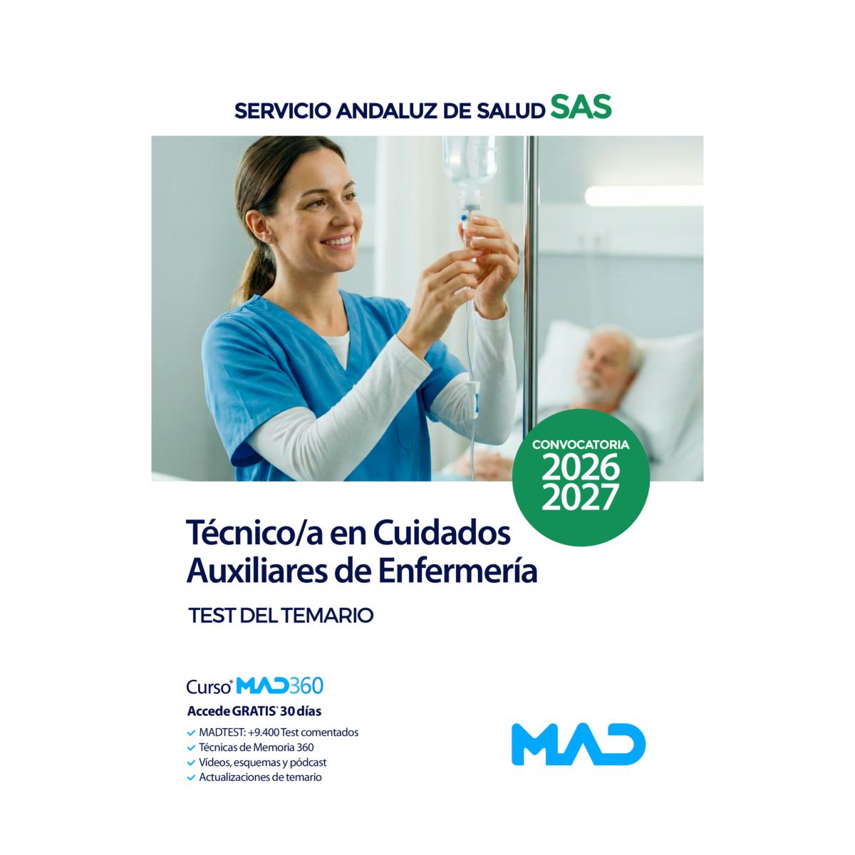 Técnico-a en cuidados auxiliares de enfermería.Te