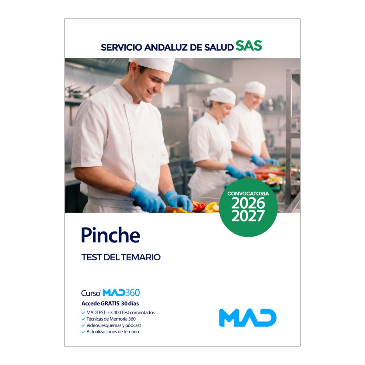 Pinche.Test del temario.Servicio andaluz de salu