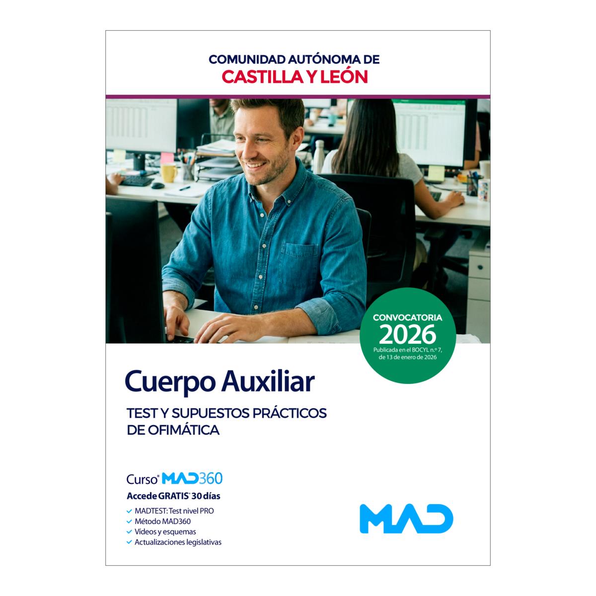 Cuerpo auxiliar de la administracion. te