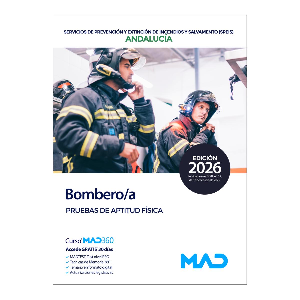 Bombero-a. pruebas de aptitud fisica. se