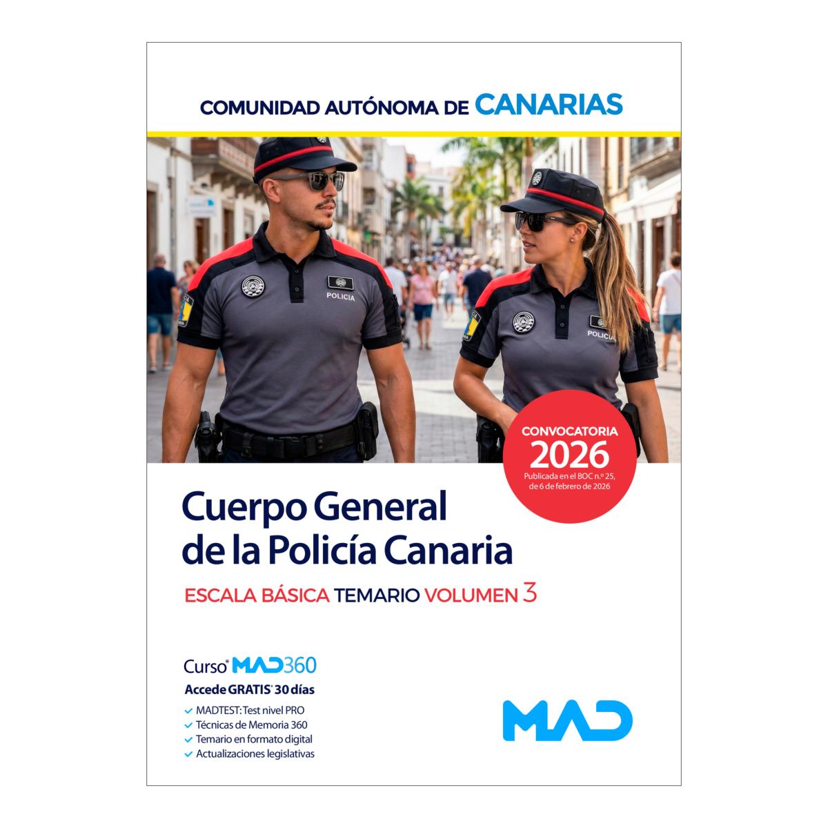 Cuerpo general de la policia canaria, es