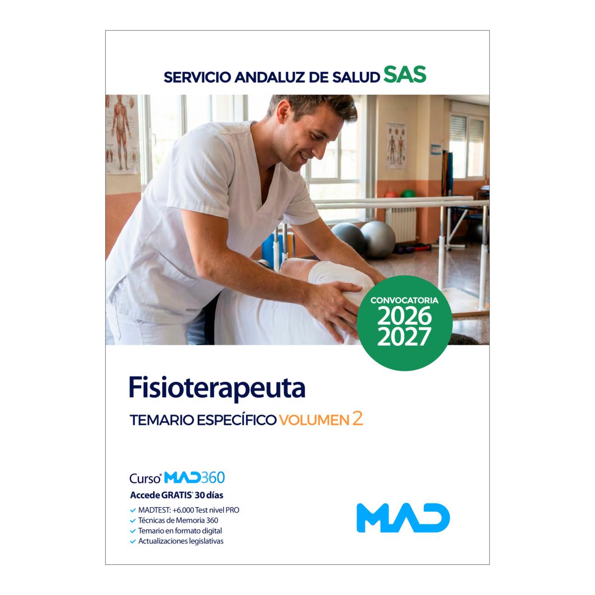 Fisioterapeuta. temario especifico volum