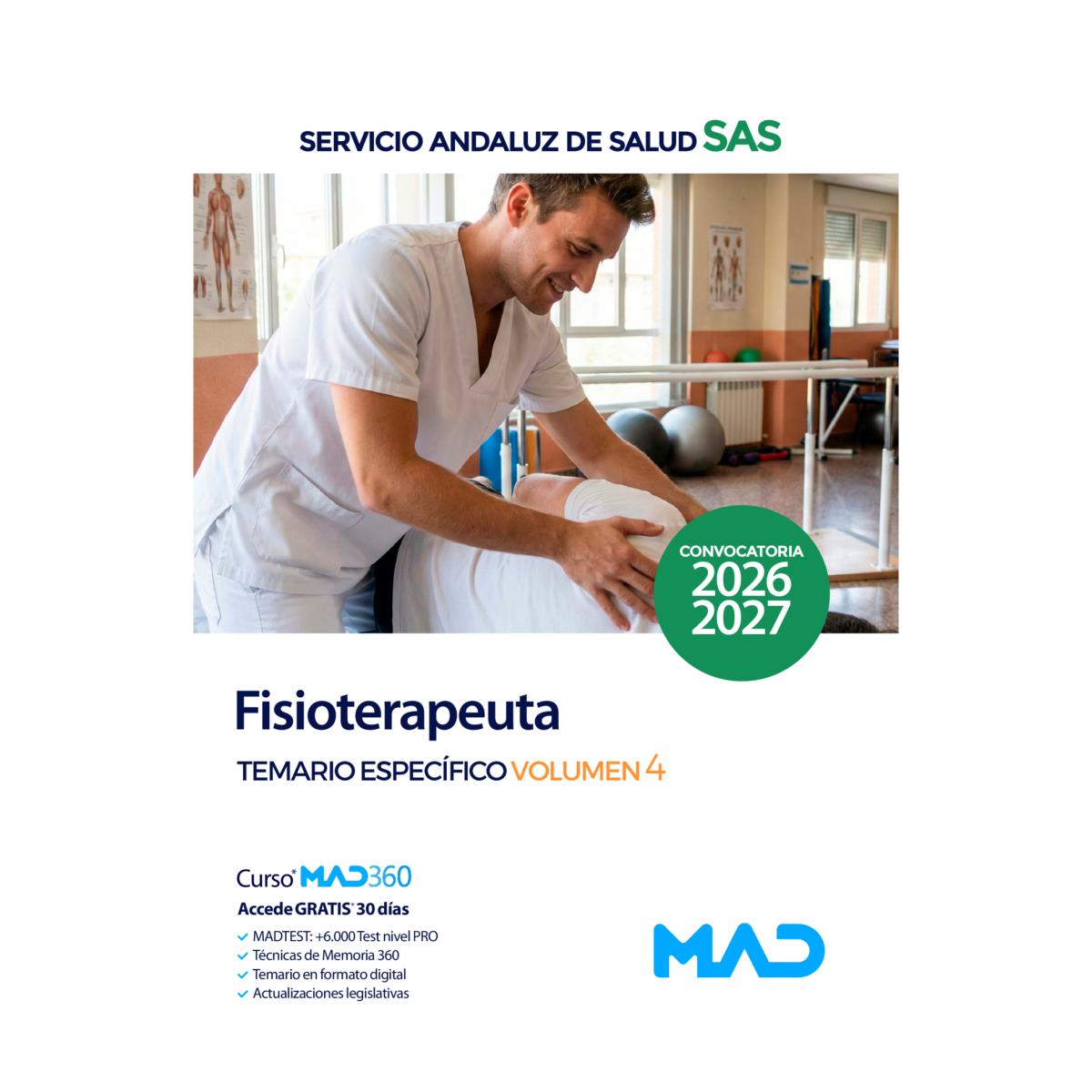 Fisioterapeuta. temario especifico volum