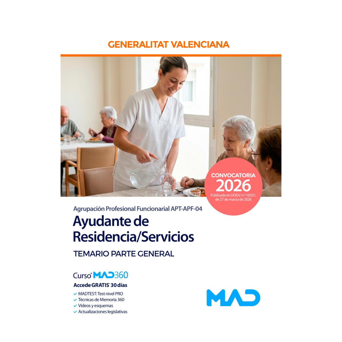 Ayudante de residencia-servicios