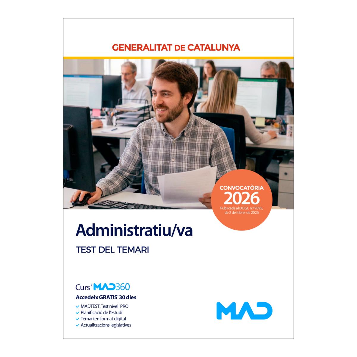 Administratiu-va. test del temari. gener