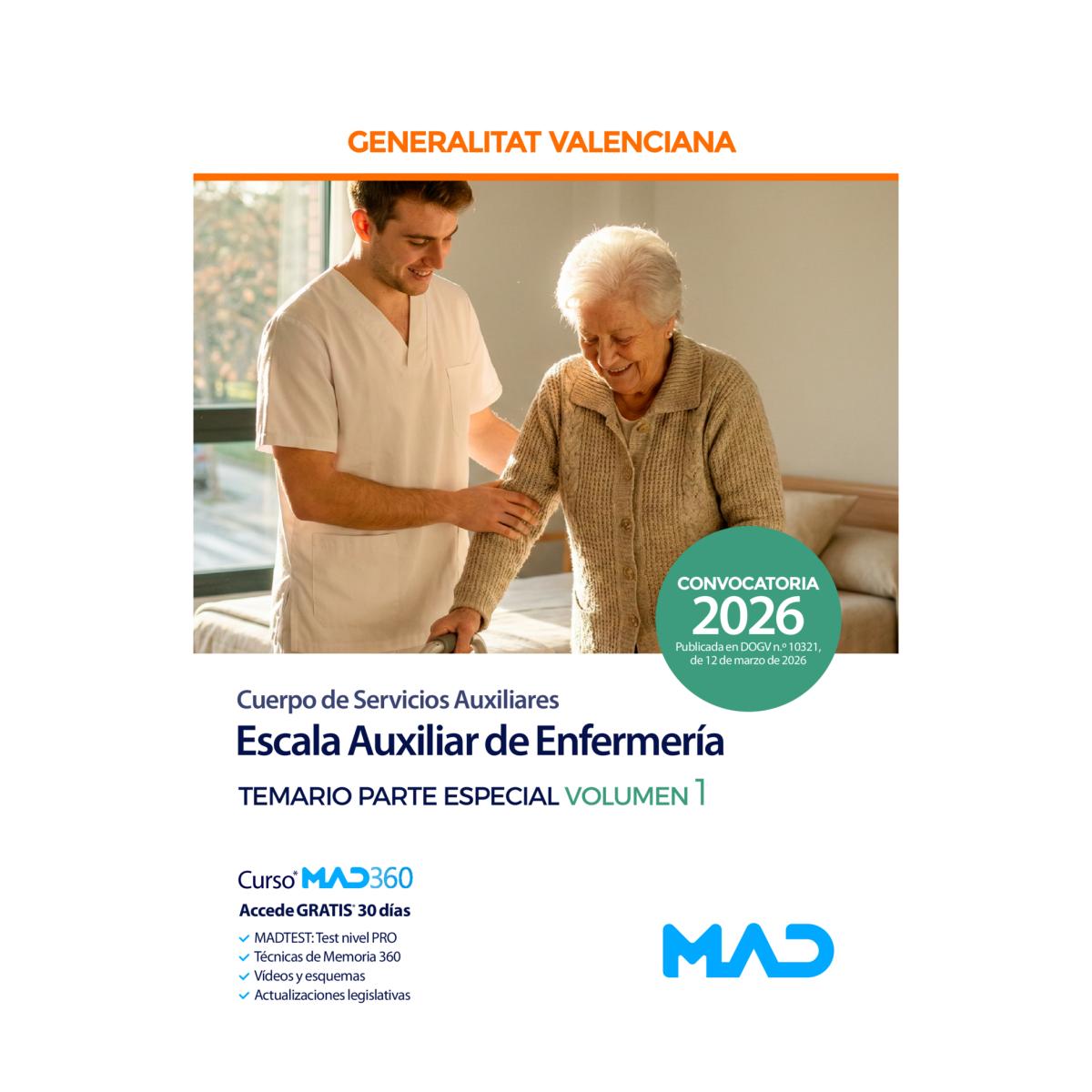 Escala auxiliar de enfermeria