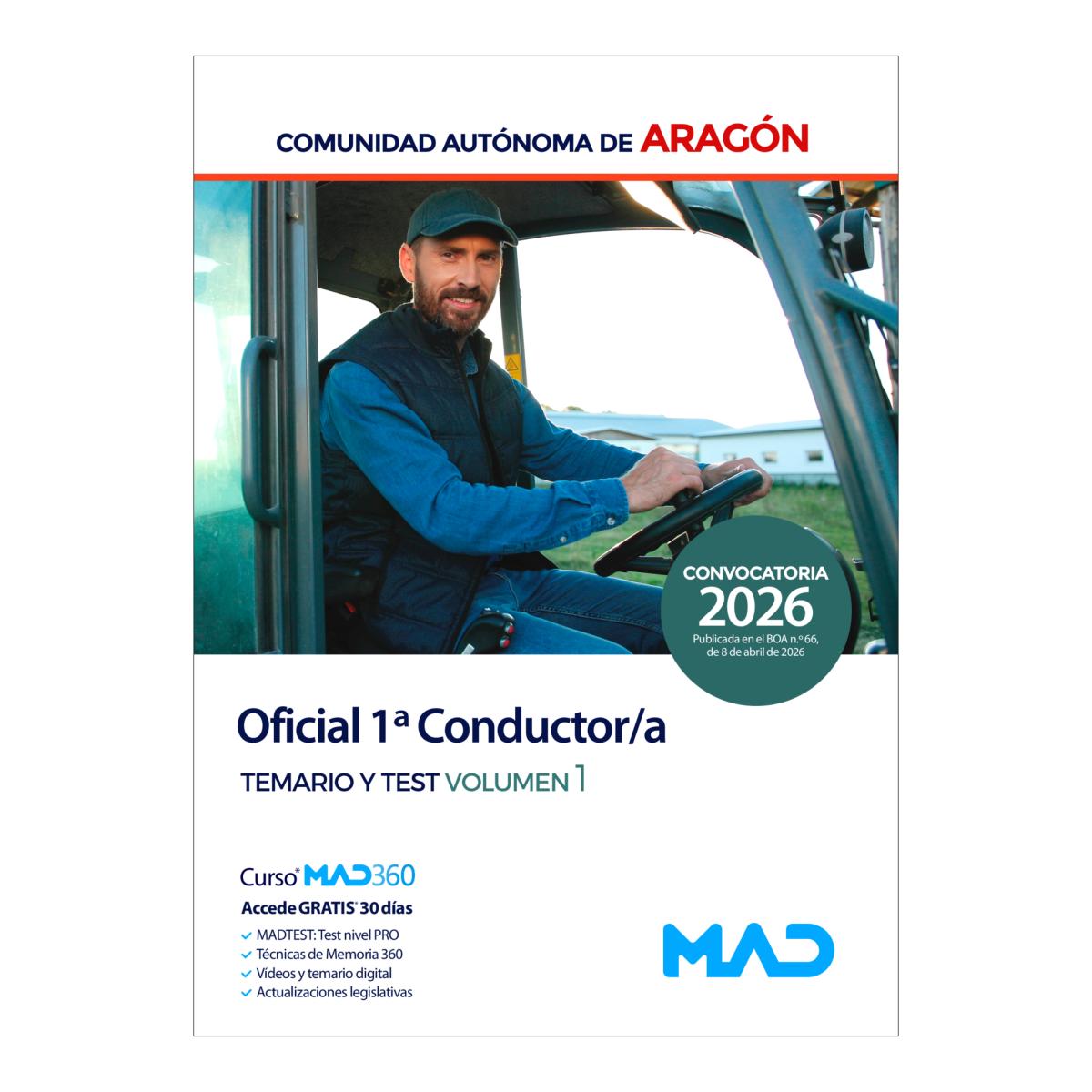 Oficial 1 conductor-a. temario volumen