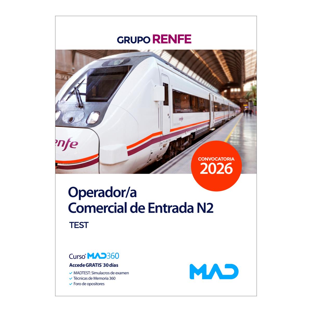 Operador-a comercial de entrada n2. test
