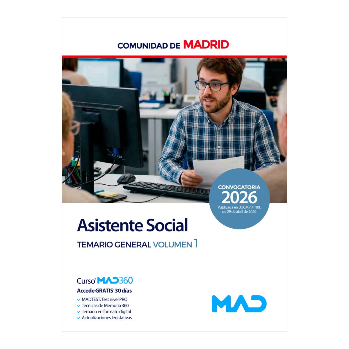 Asistente social. temario general volume