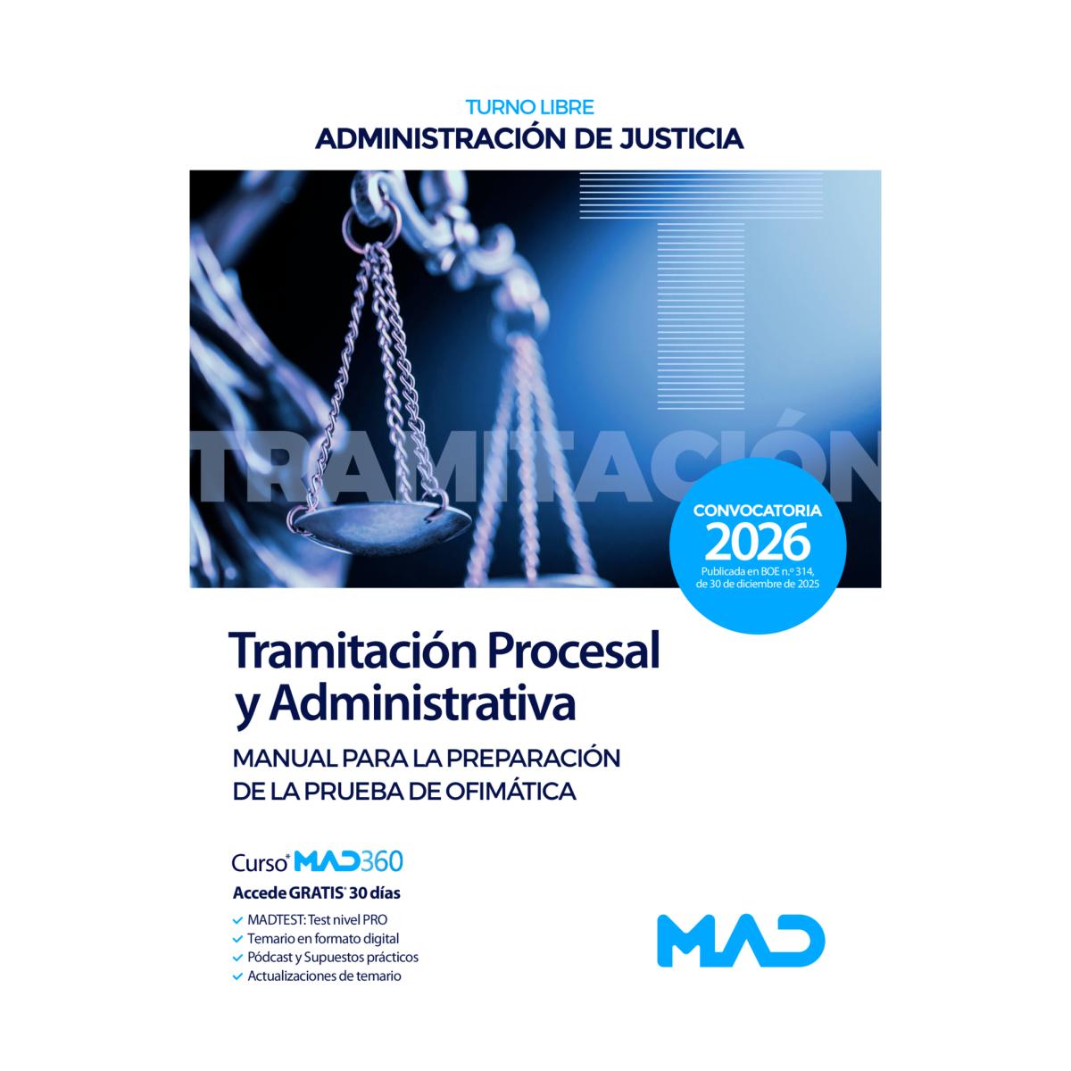 Cuerpo de tramitacion procesal y adminis
