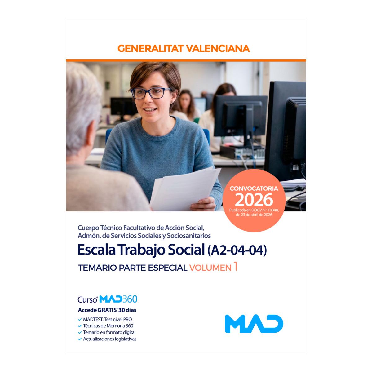 Escala trabajo social . temari
