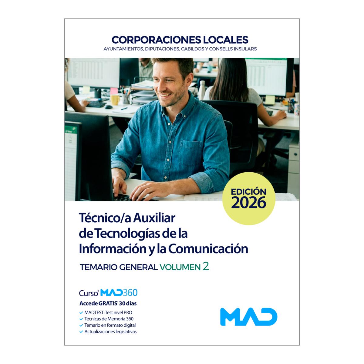 Tecnico-a auxiliar de tic corporaciones
