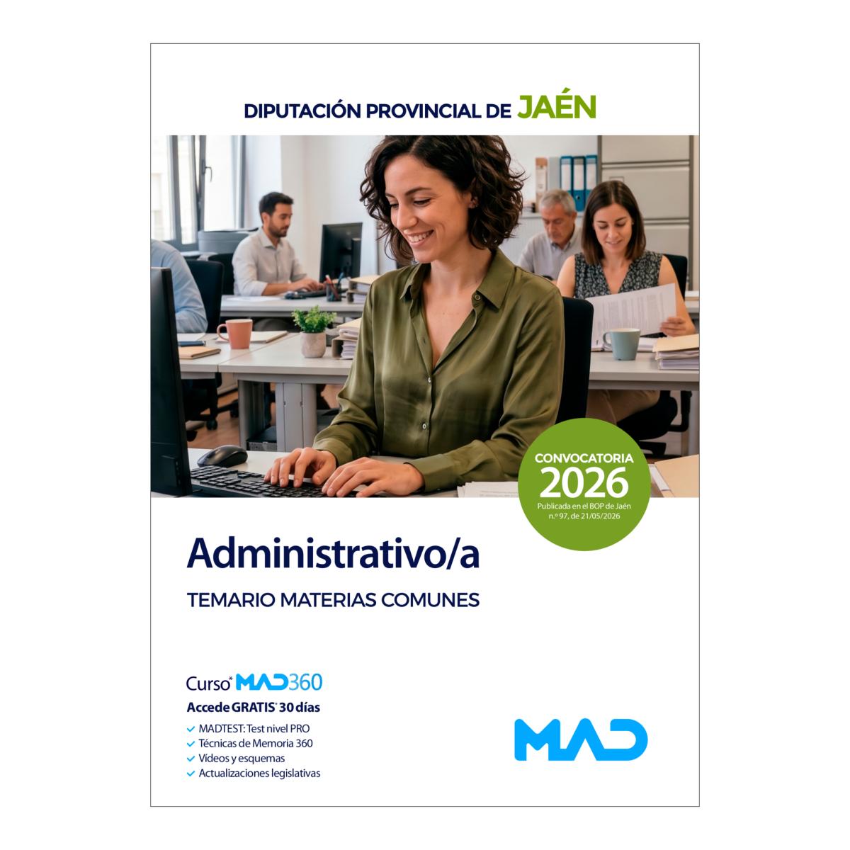 Administrativo-a. temario materias comun