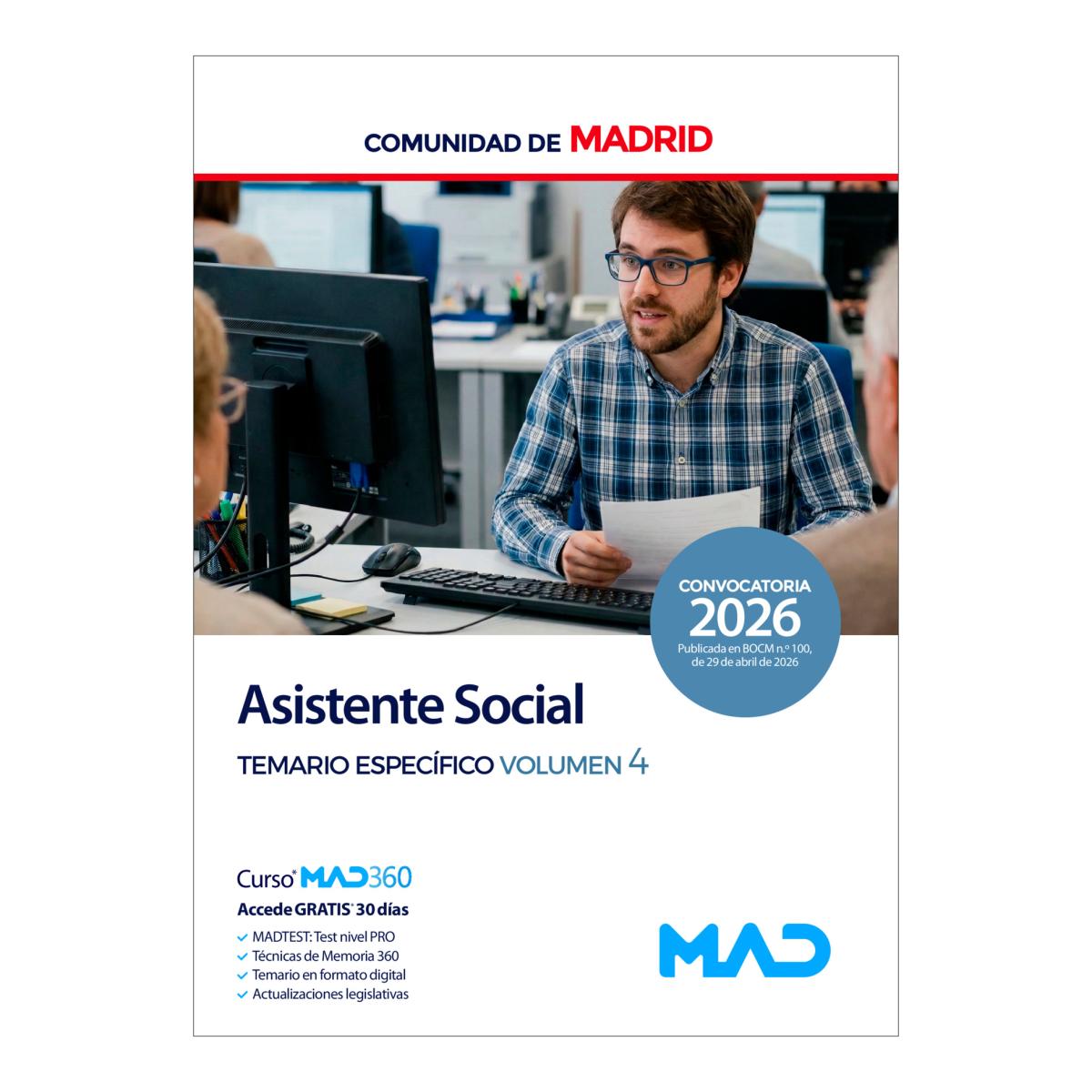 Asistente social. temario especifico vol